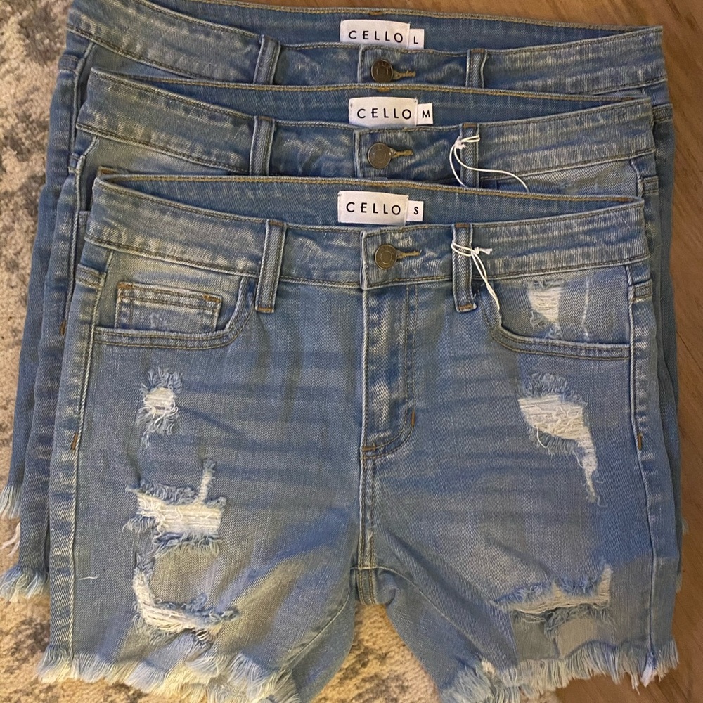 Cello denim shorts SML